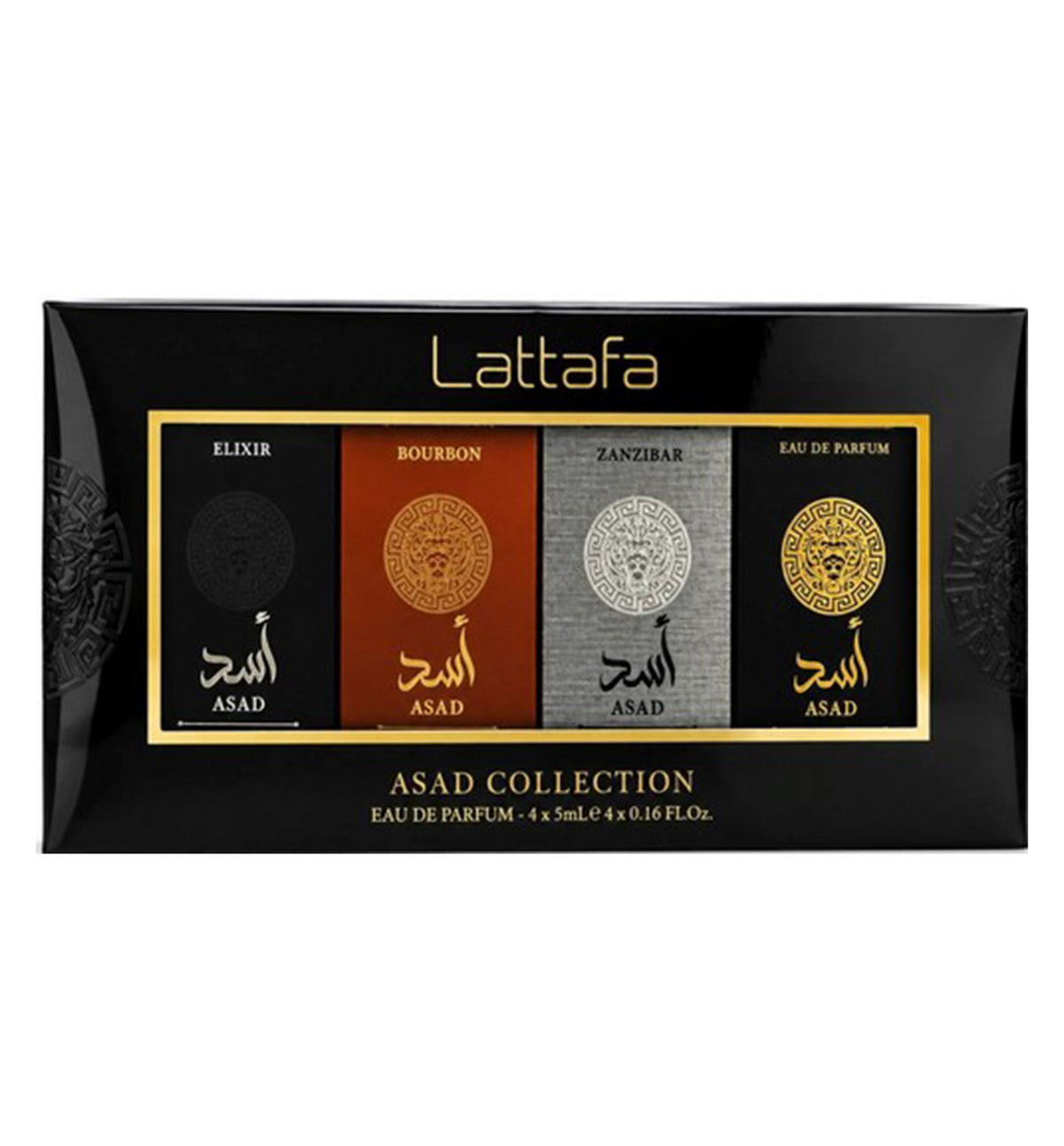 Coffret découverte Asad 4 unités de 5 ml