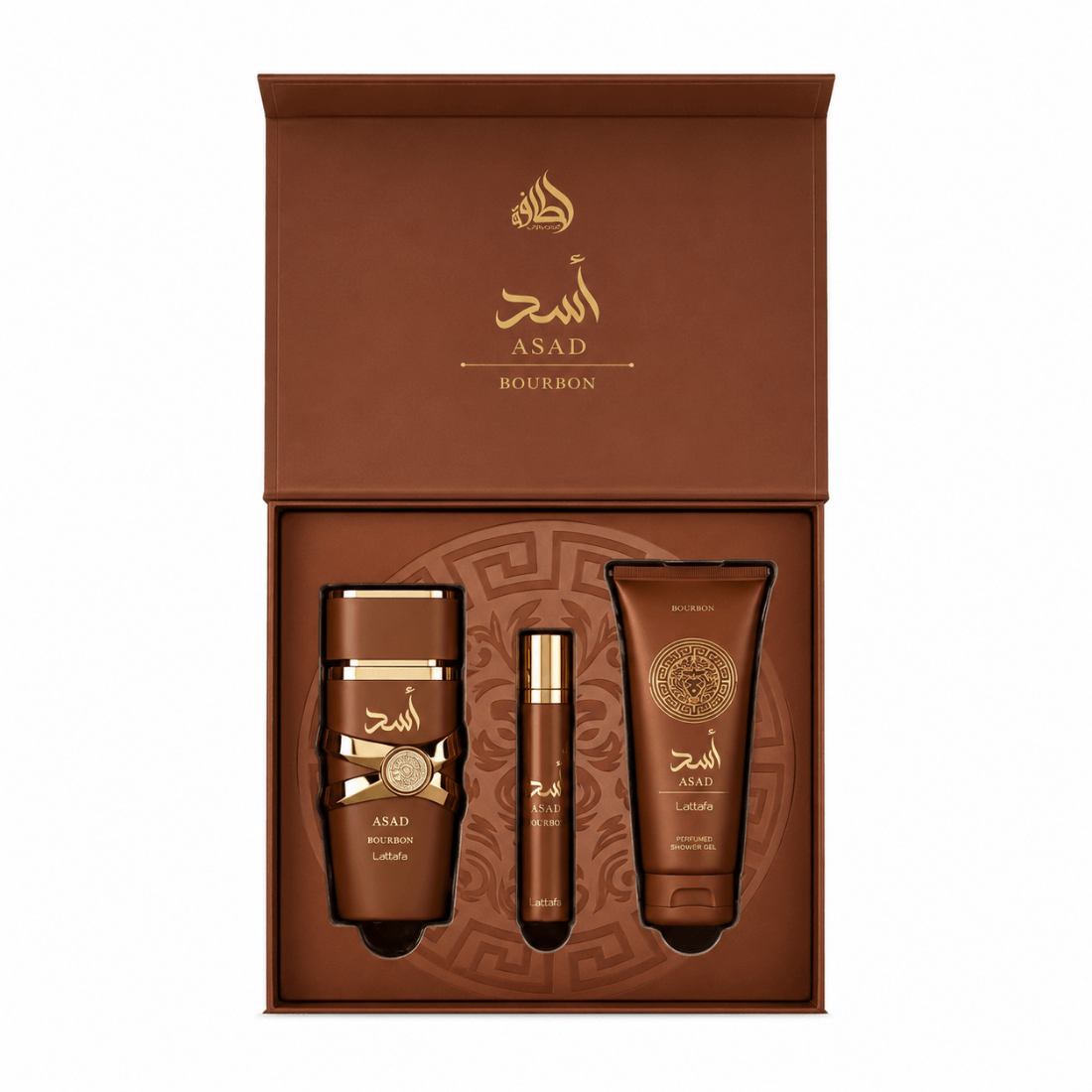 Asad Bourbon 3-delige geschenkset