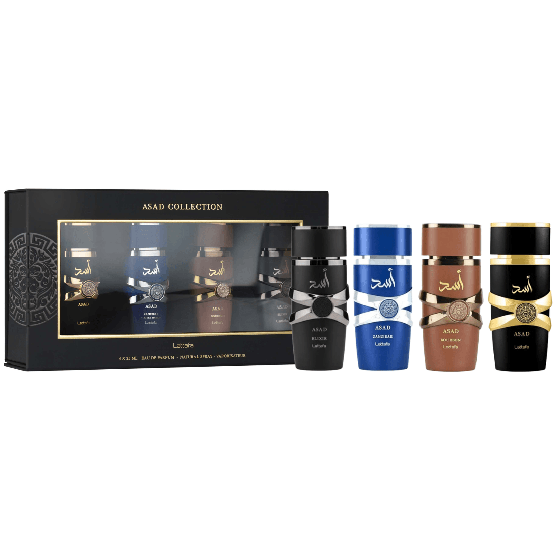Asad Discovery Set 25 ml x 4 stuks